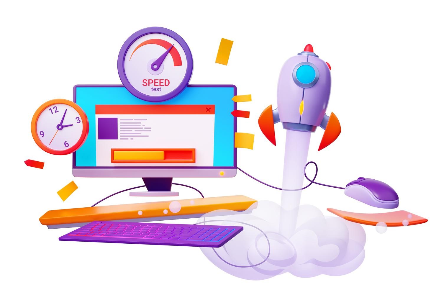 úspěšný web by měl být také rychlý